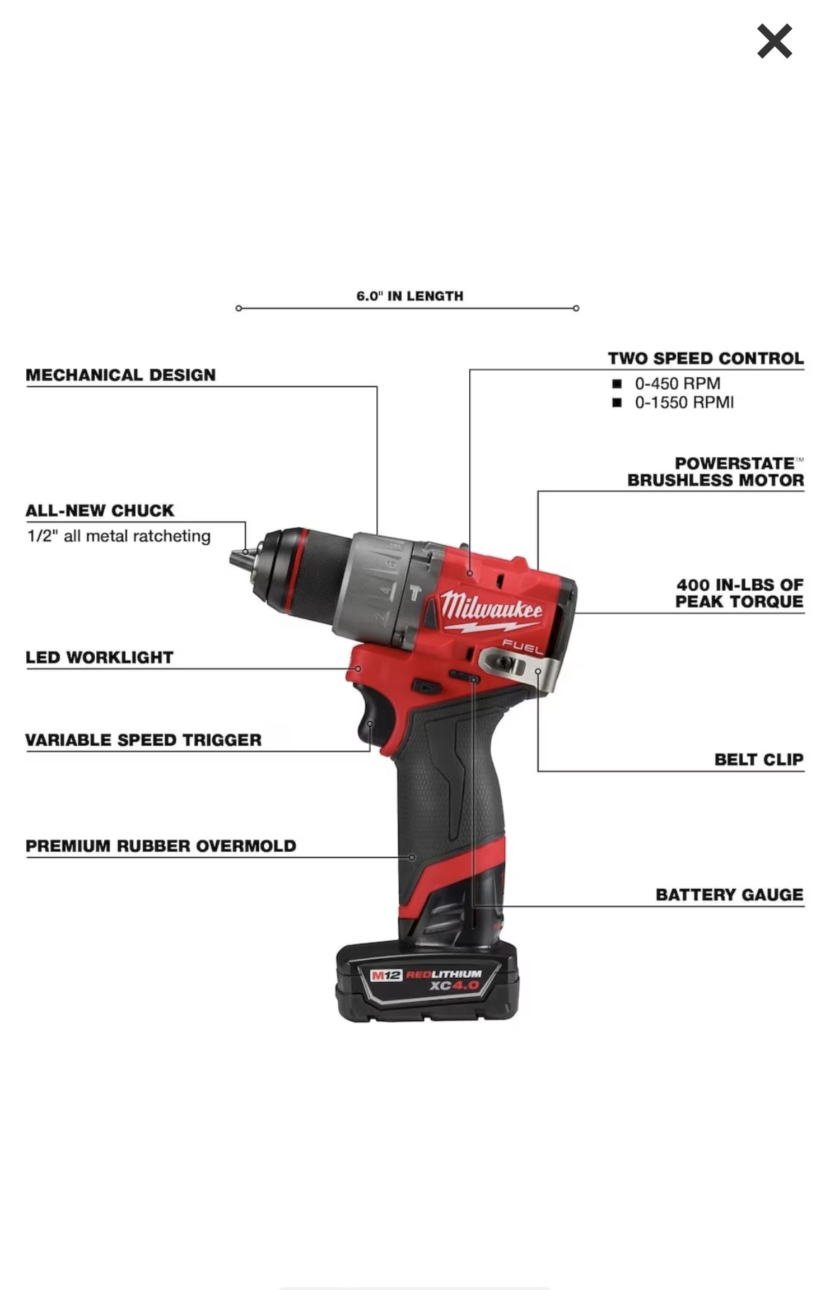 Brand New Milwaukee Hammer Drill/Driver And Impact Driver - photo 3