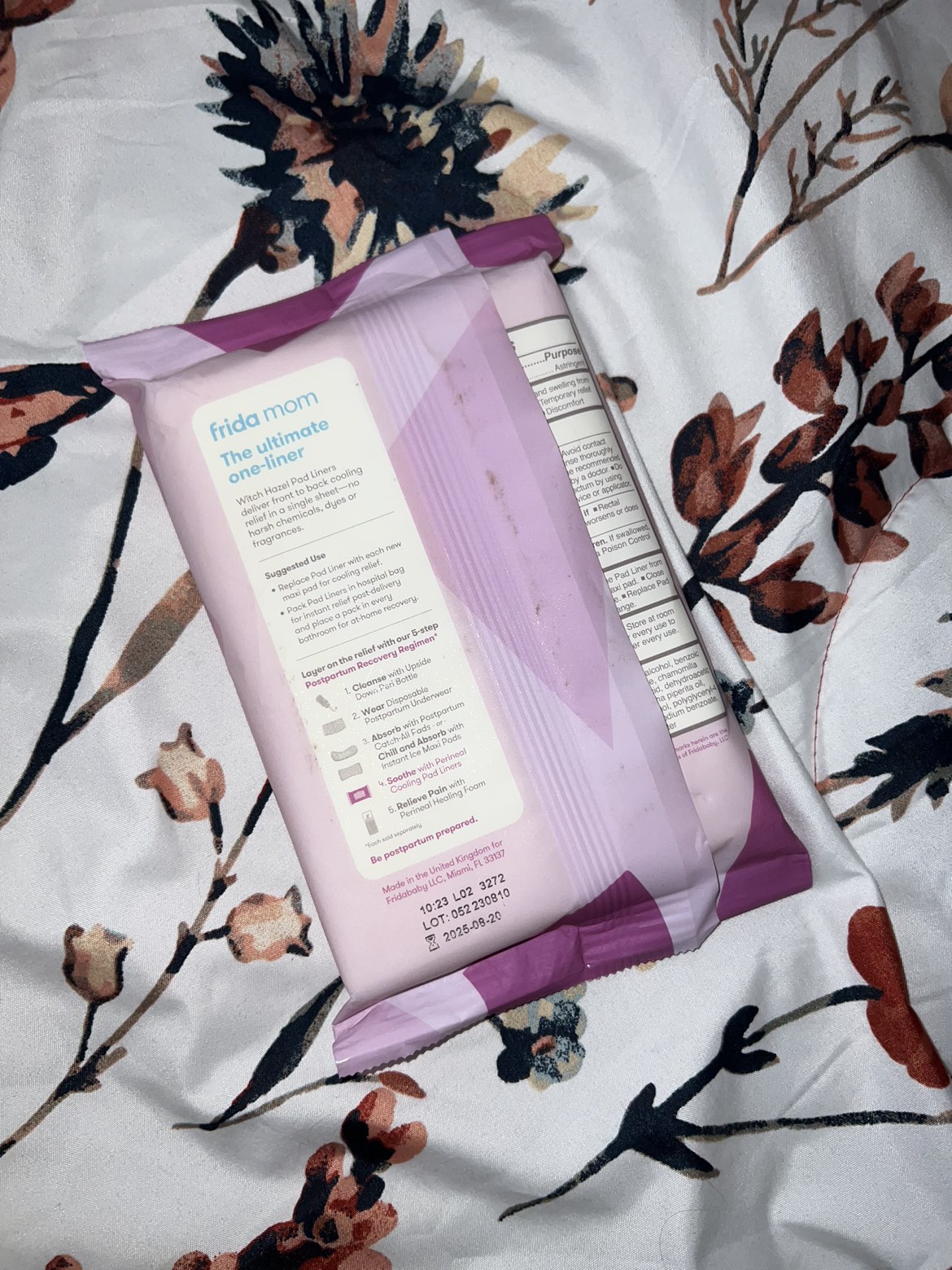 Perineal pads image indicator(2)