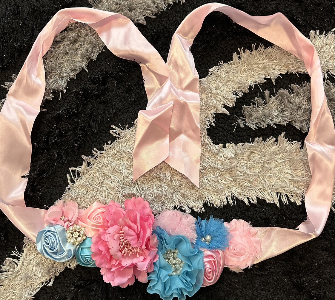 Baby shower Body tie
