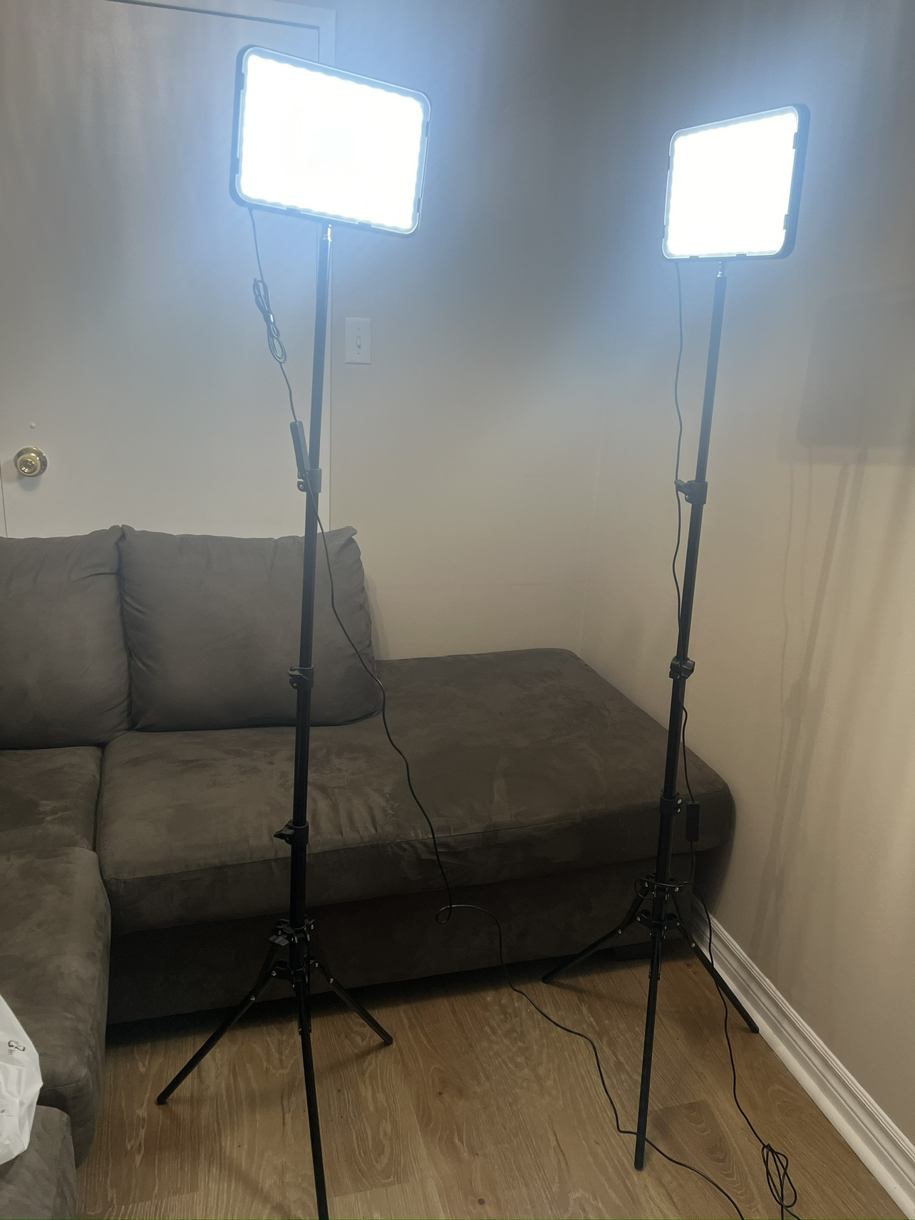 Studio lights set - photo 2