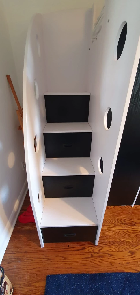 Twin bed with storage - photo 3