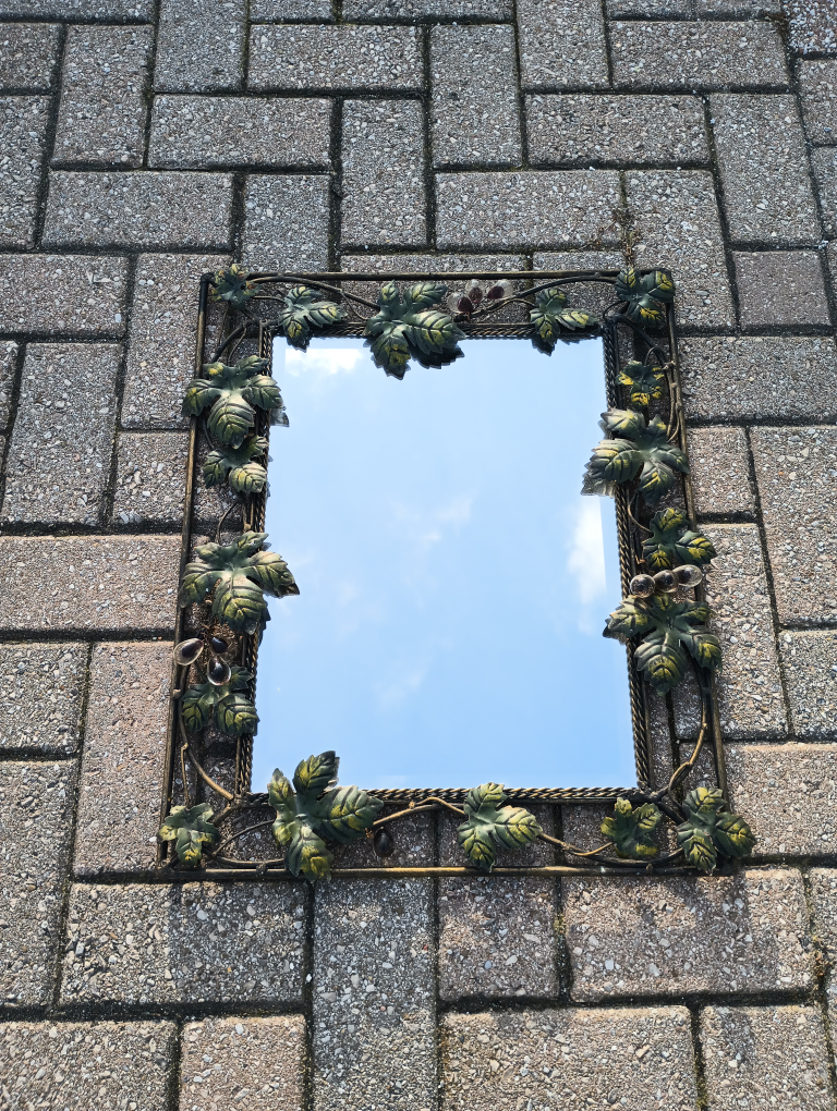 Grapevine Metal Mirror