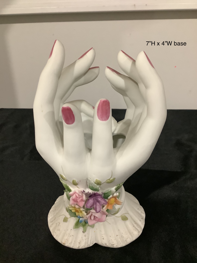 🥕 Vintage LEFTON CHINA HAND VASE, KW 4344 image indicator(3)