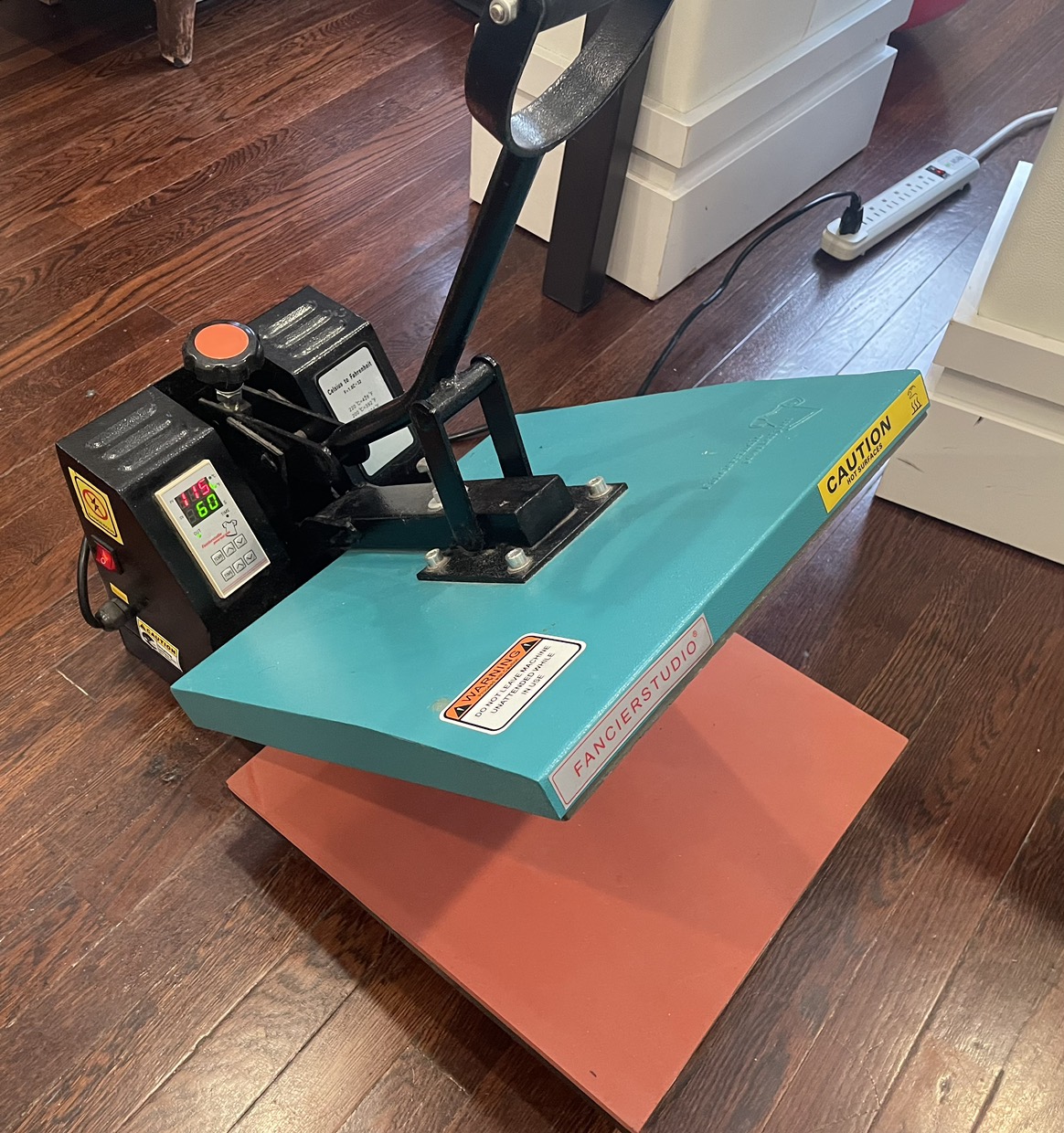 Heat press machine