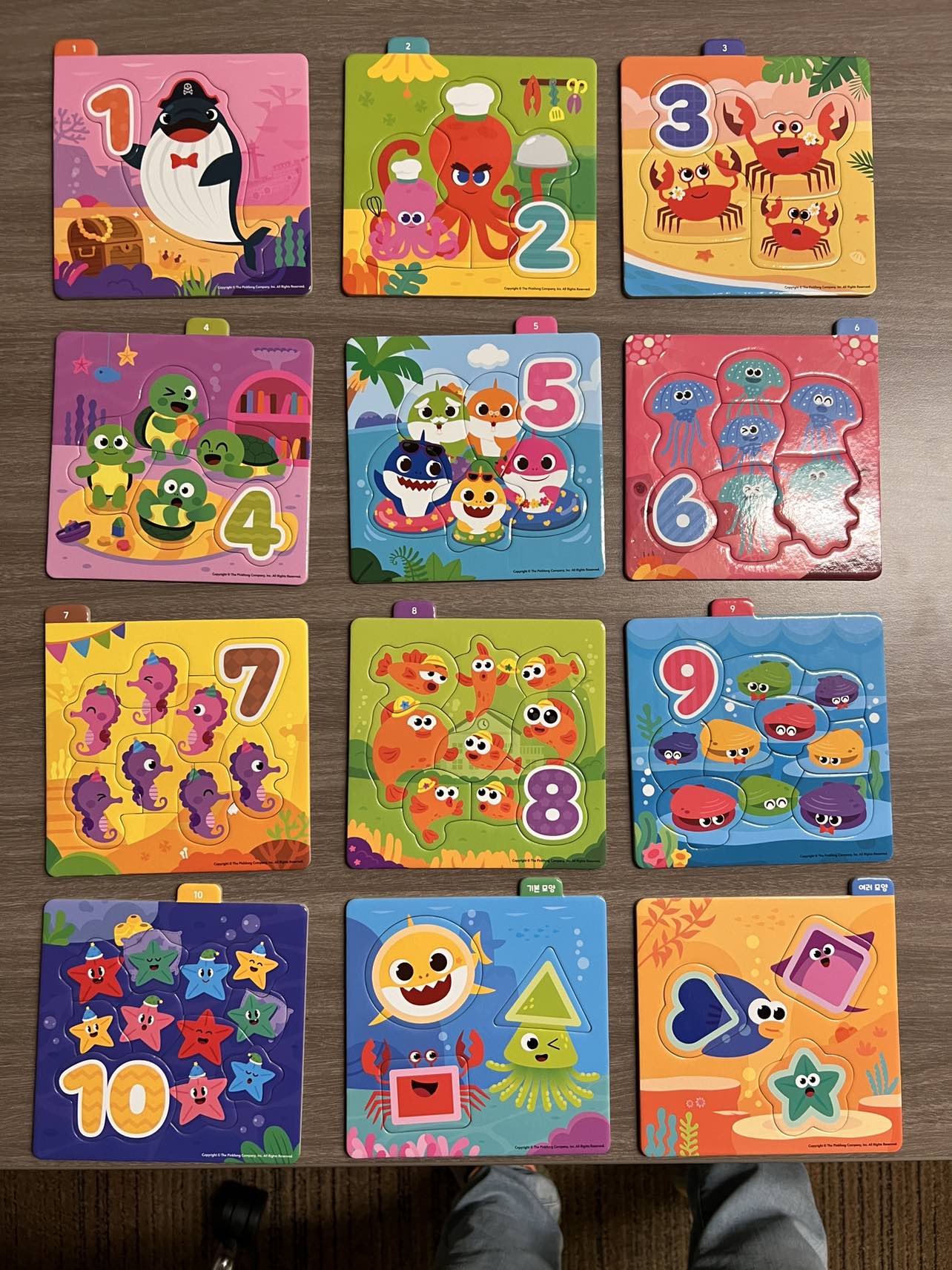 PinkFong Baby Shark Numbers & Shape Puzzle - photo 2
