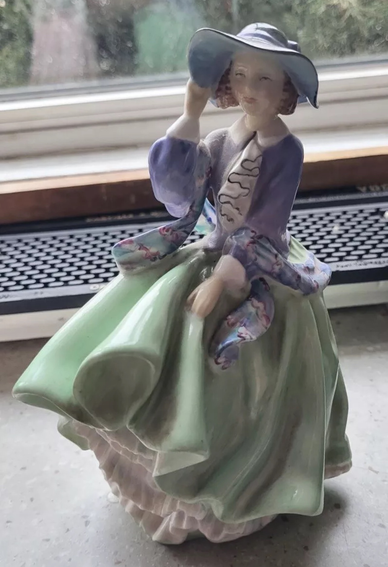 Royal Doulton "Top o' the Hill" Miniature Figurine (1988) thumbnail