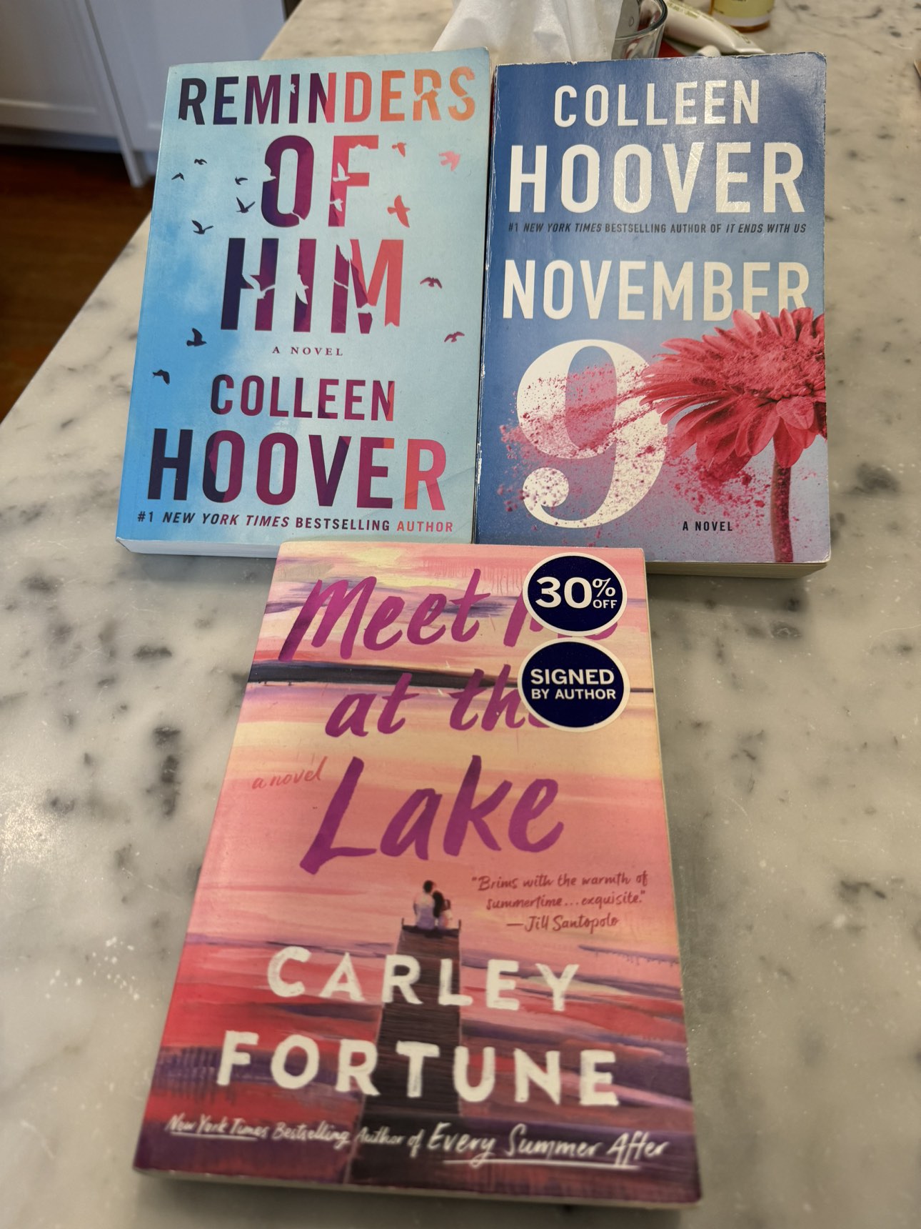 Books-Colleen Hoover/Carley Fortune