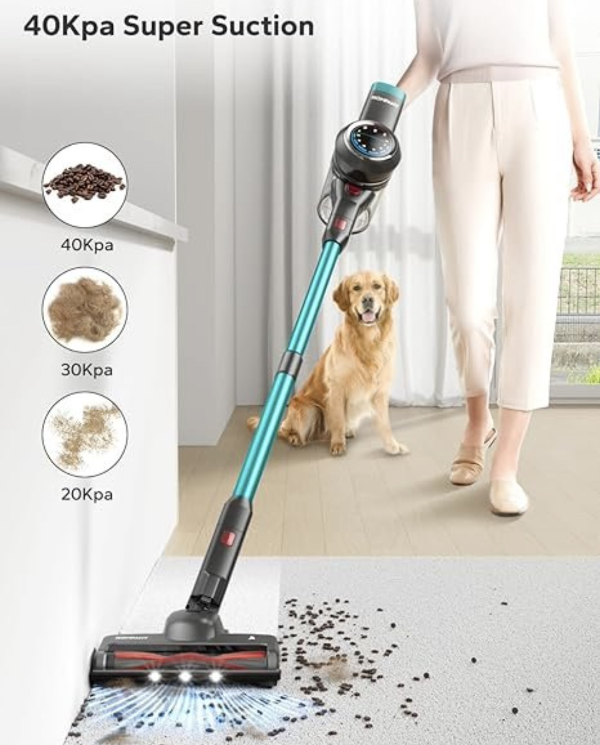 HOMPANY Cordless Vacuum Cleaner - photo 3