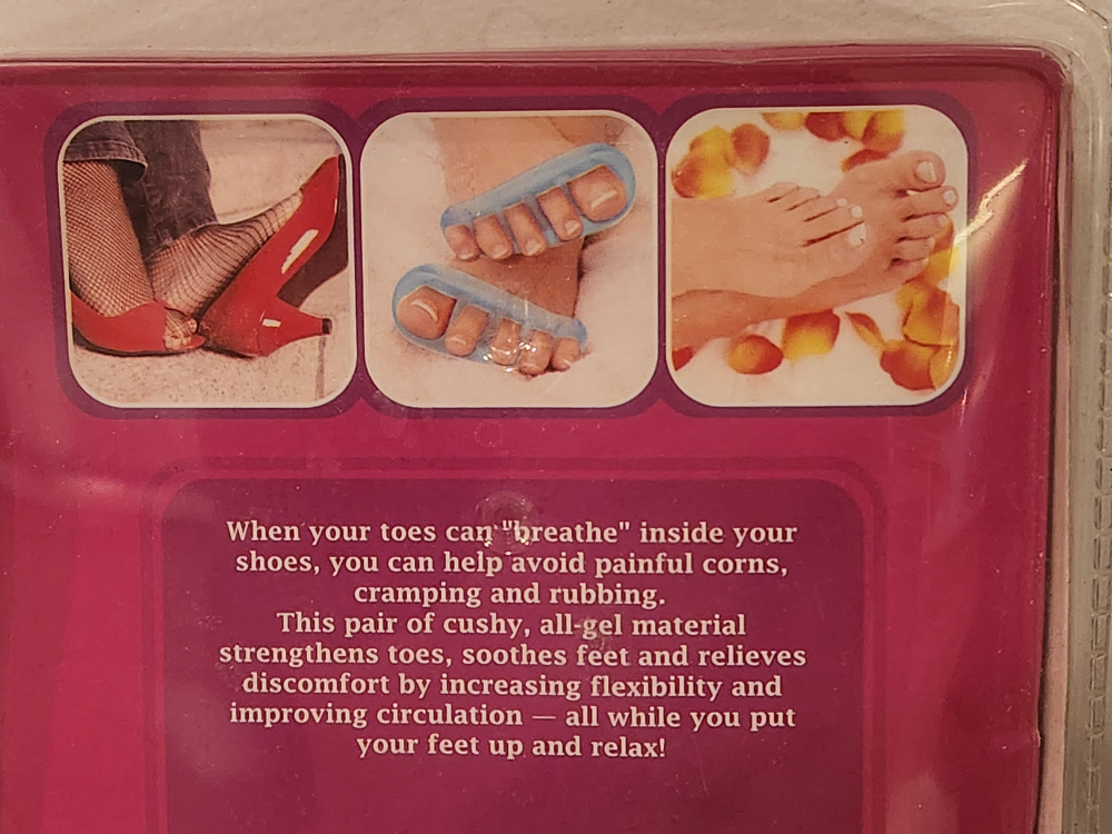 Pedicure Soothing gel Pampered Toes Spa Therapy #freecycle image indicator(2)