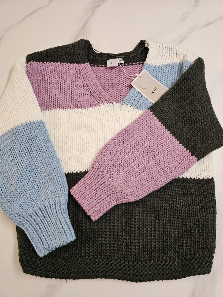 ICHI Women's Ihalany Ls Sweater image indicator(6)