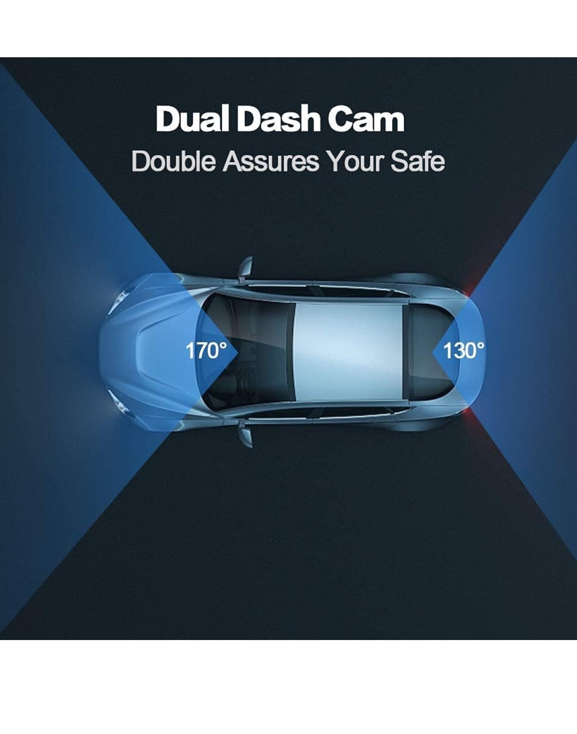 Apexcam Dash Cam 1080P FHD Front and Waterproof Rear - photo 5