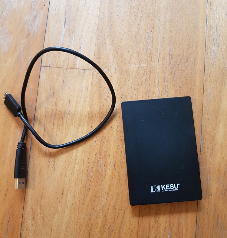 Kesu 1TB portable external hard drive thumbnail