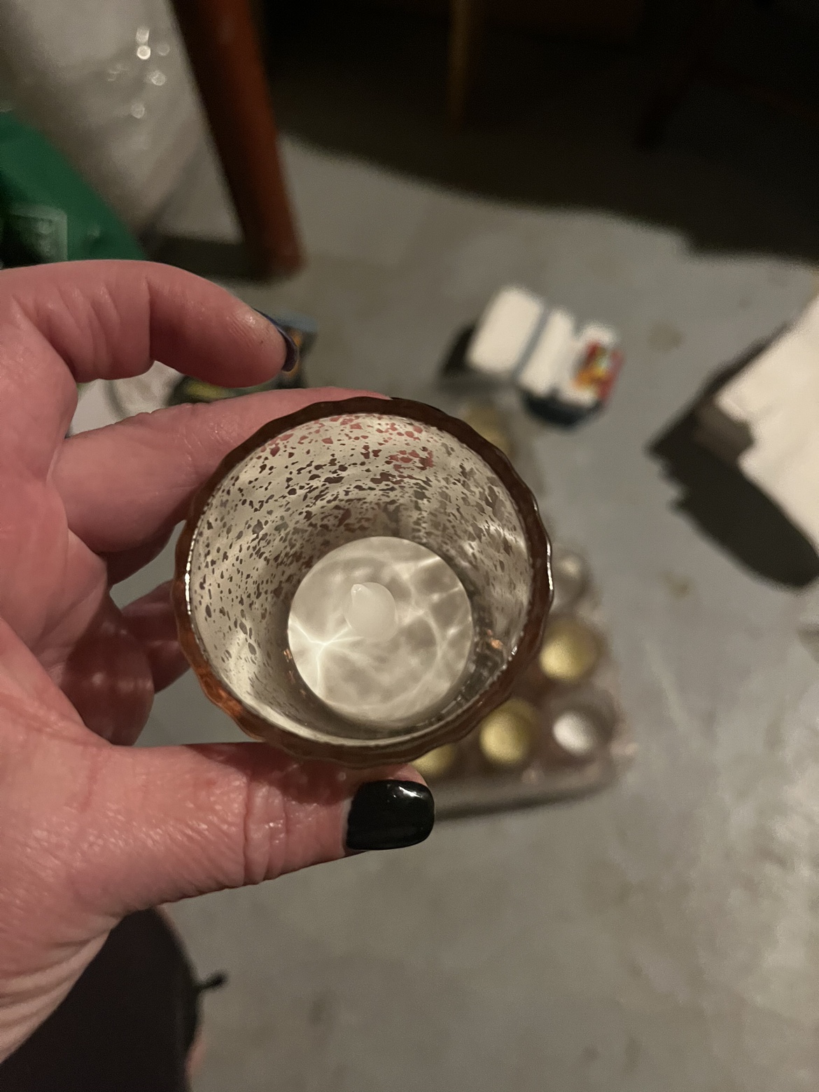 31 Rose Gold Candle holders and Tea lights. - photo 4