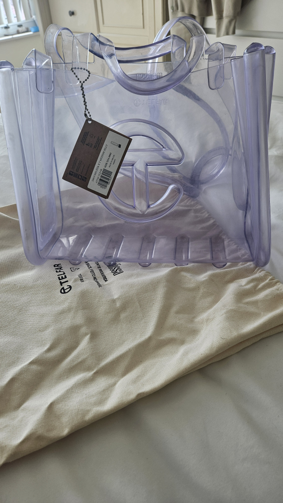 Melissa x Telfar Medium Jelly Shopper - Clear