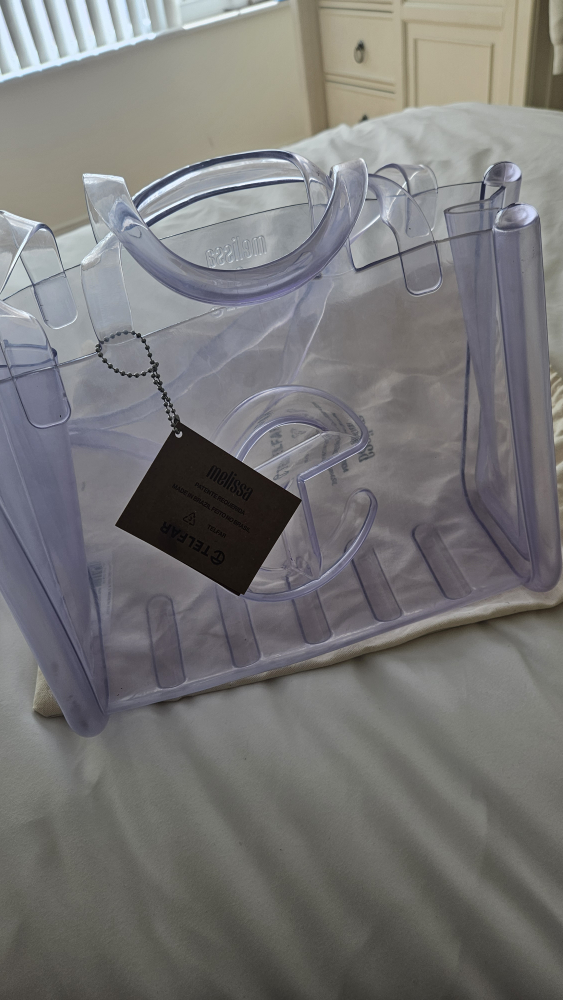 Melissa x Telfar Medium Jelly Shopper - Clear - photo 3