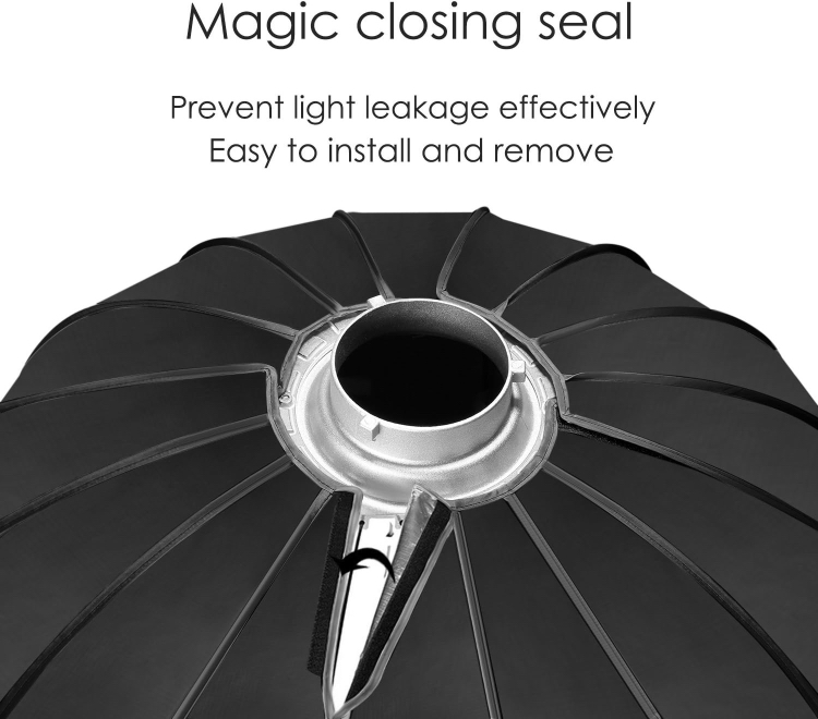 Neewer 36 inches/90 cm Hexadecagon Softbox image indicator(5)