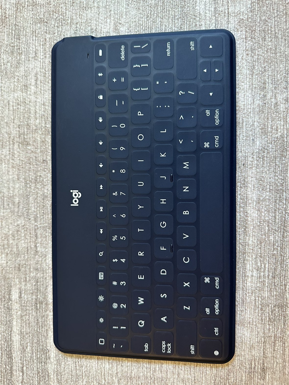 Logitech Bluetooth Keyboard For iPad Mac Classic Blue image indicator(4)