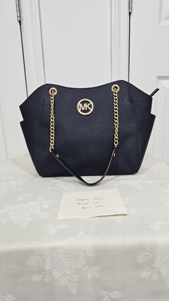 Michael Kors bag, blue color thumbnail