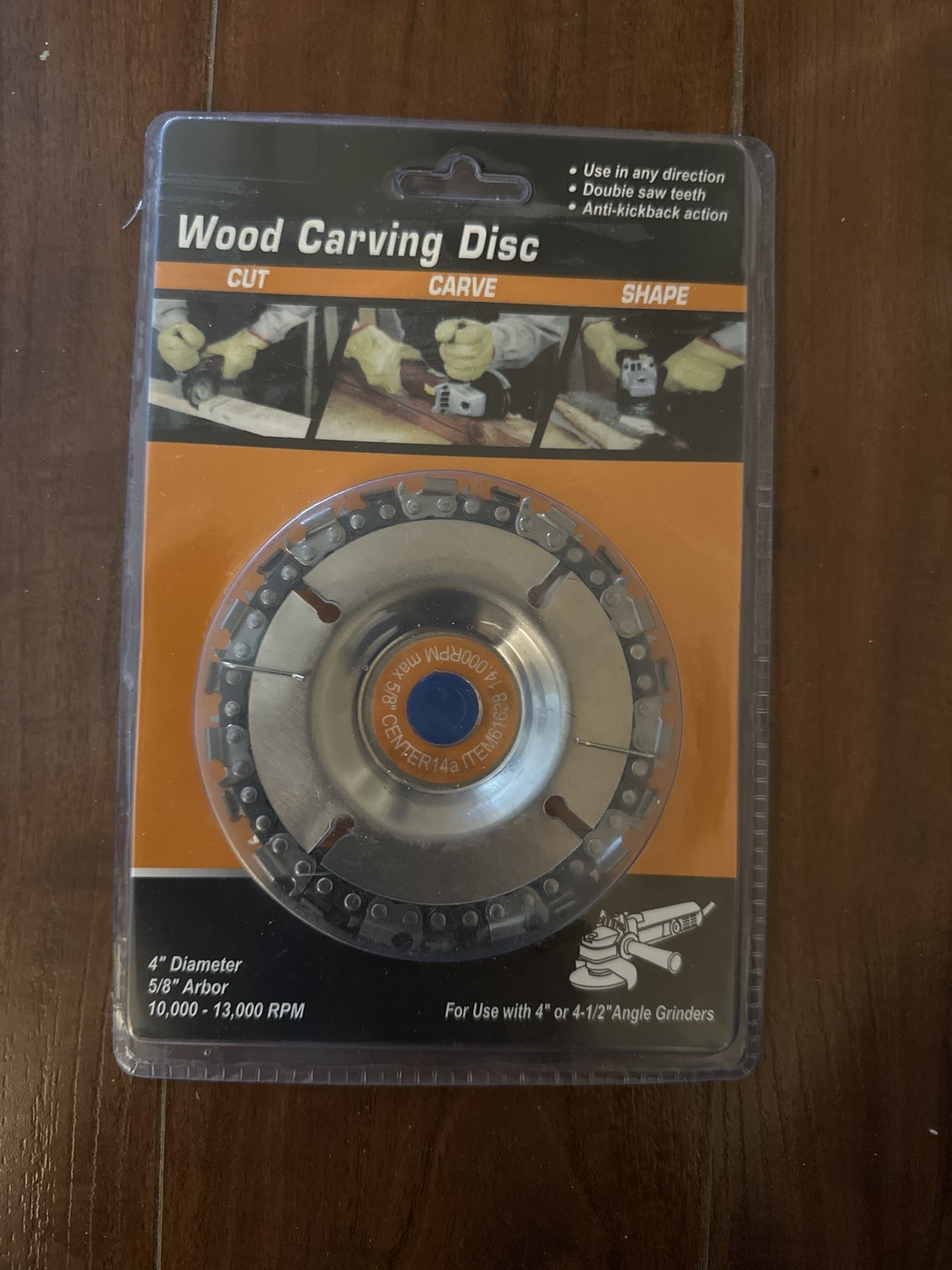 Wood carving disc thumbnail