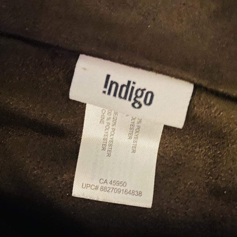 NEW Indigo faux fur scarf image indicator(2)