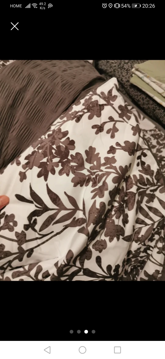 3 piece Reversible Comforter crinkle set image indicator(3)