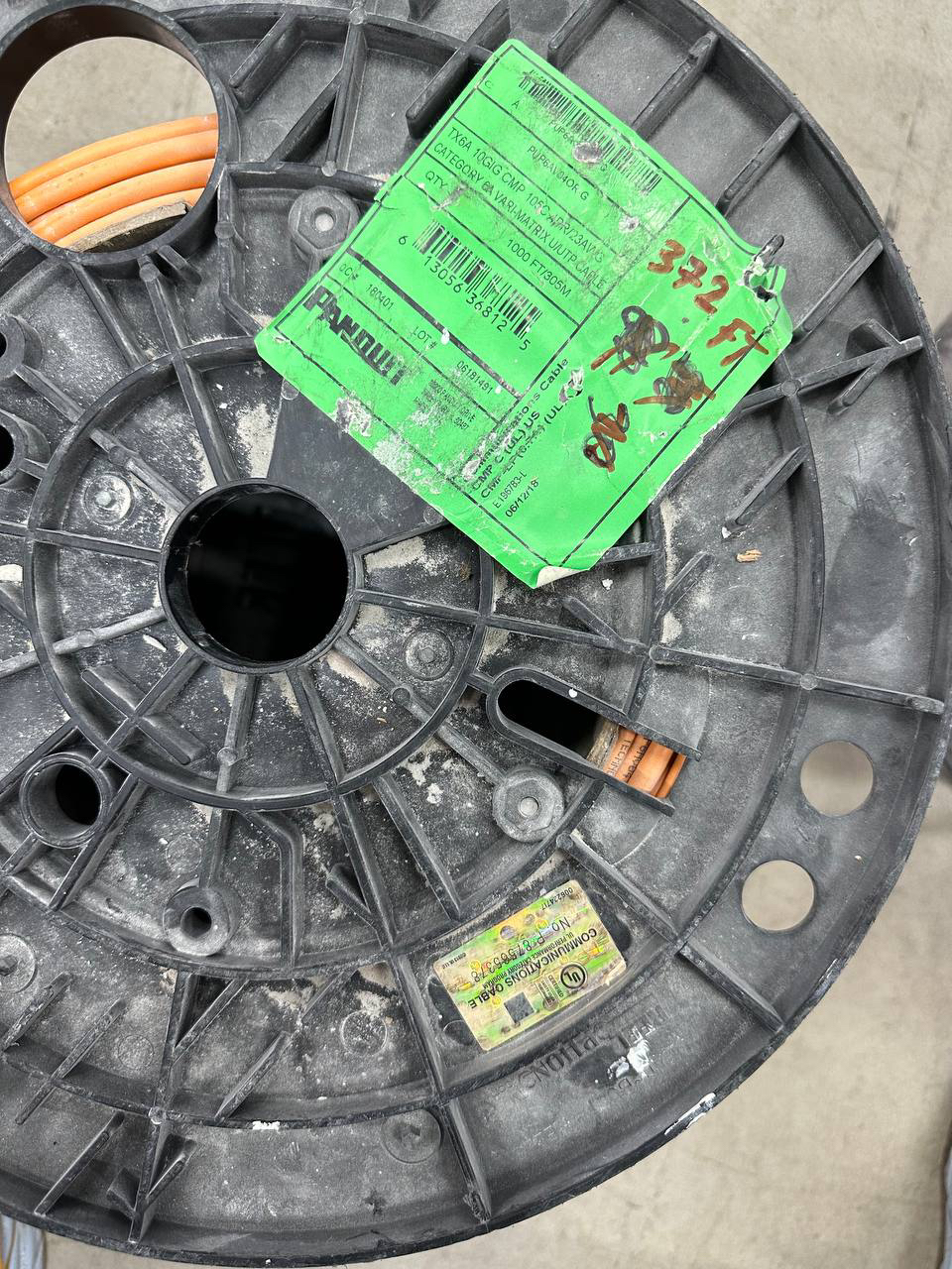 PANDUIT CAT 6A PLENUM UTP ETHERNET CABLE image indicator(4)