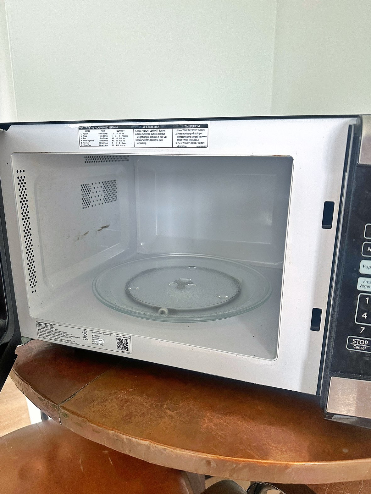 Stainless Steel Microwave - photo 3