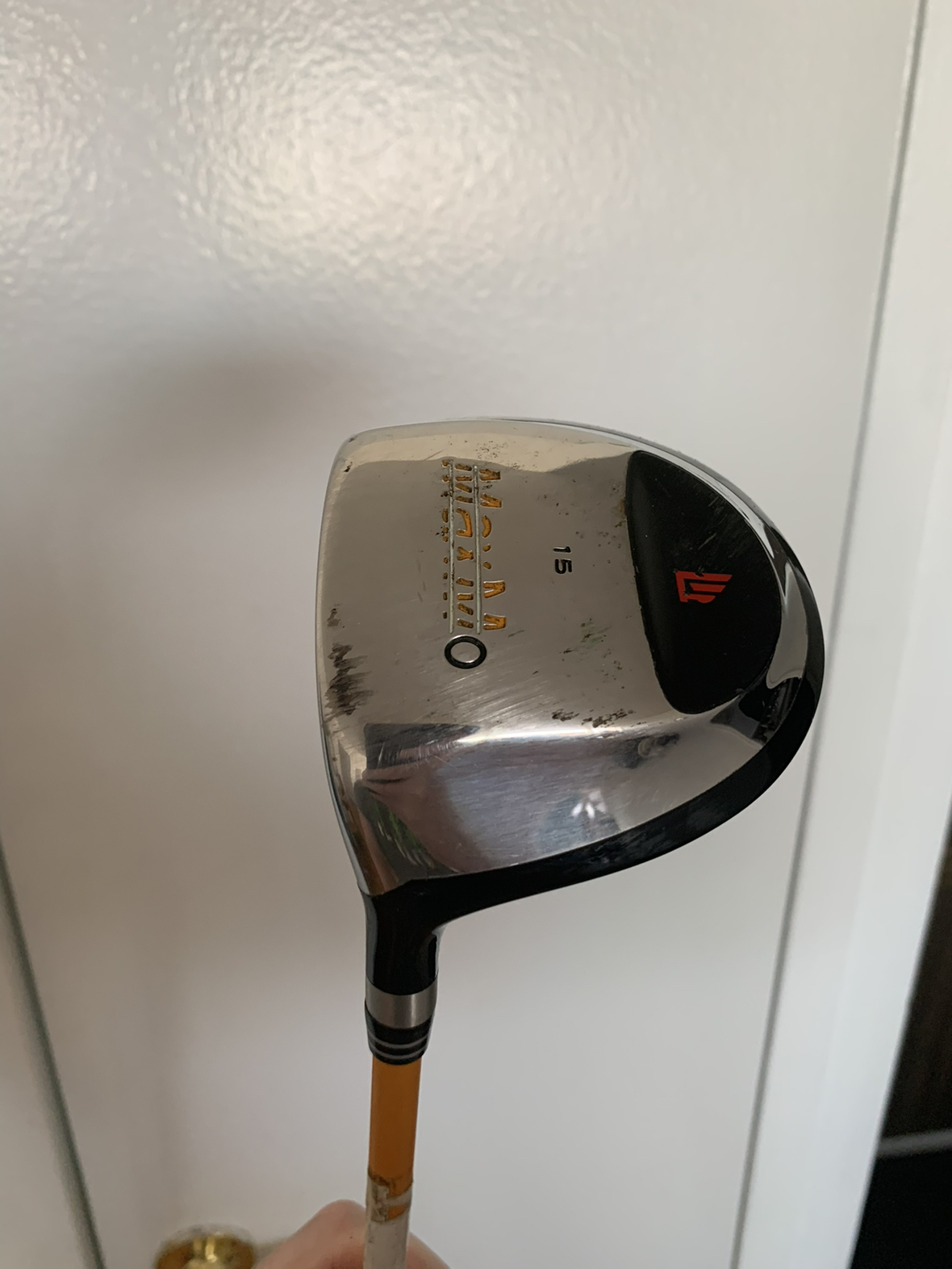Set of 3 left-handed golf clubs thumbnail