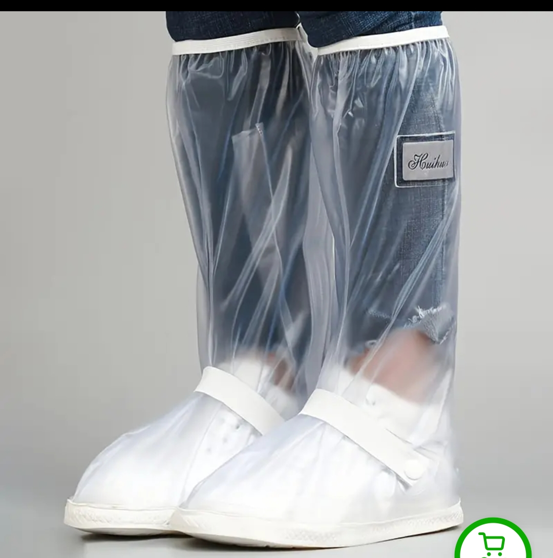 Transparent Unisex Waterproof Shoe Cover For Adult
