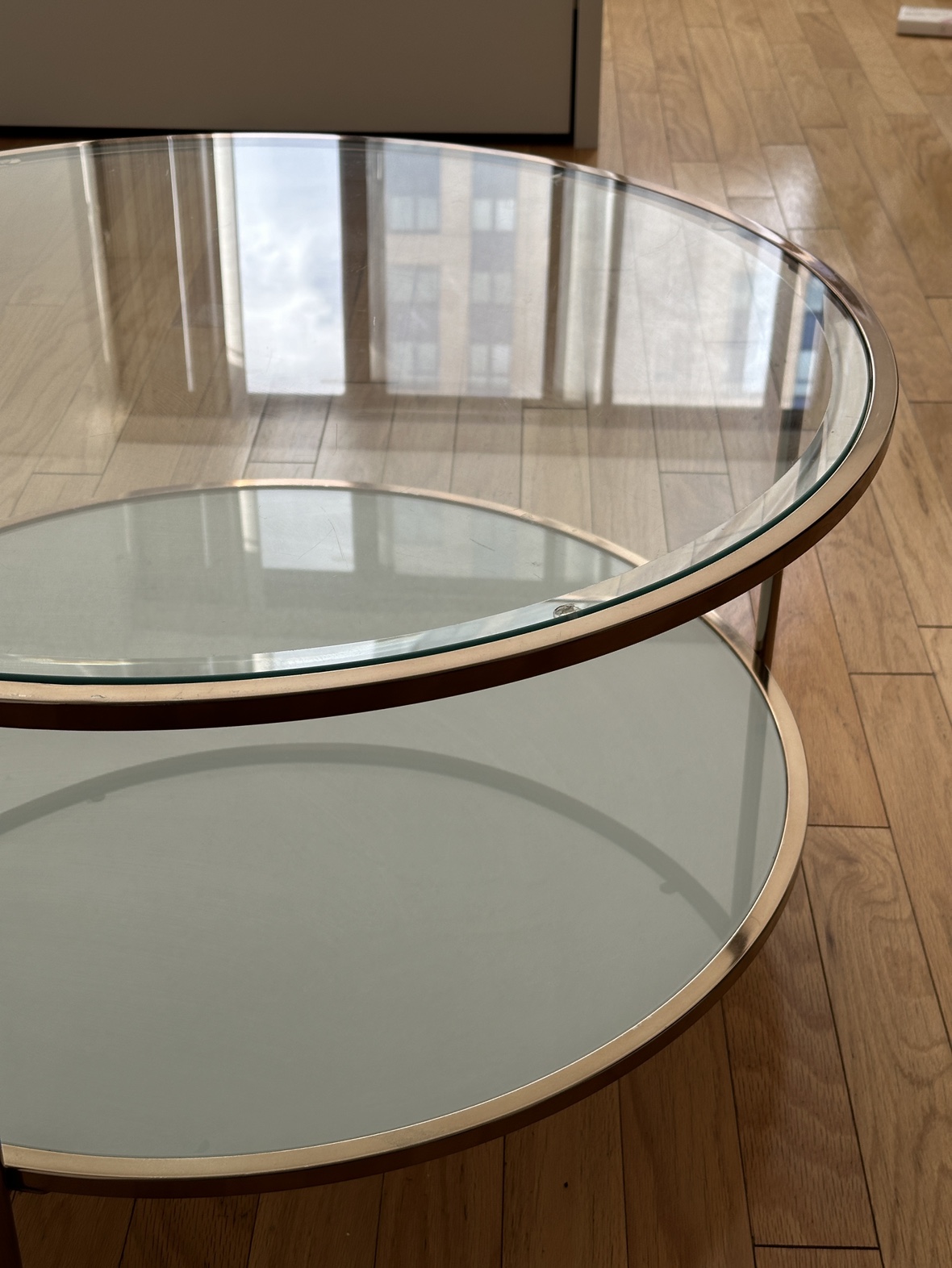 Glass Top Coffee Table - photo 2