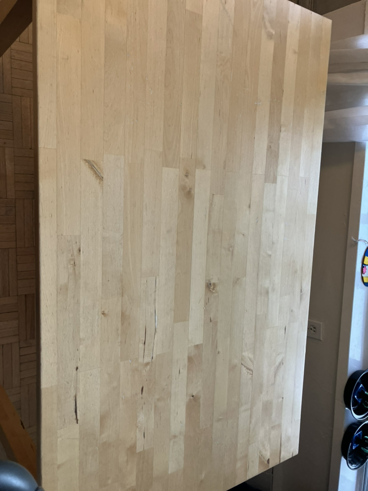 Wood dining table Ikea - photo 2