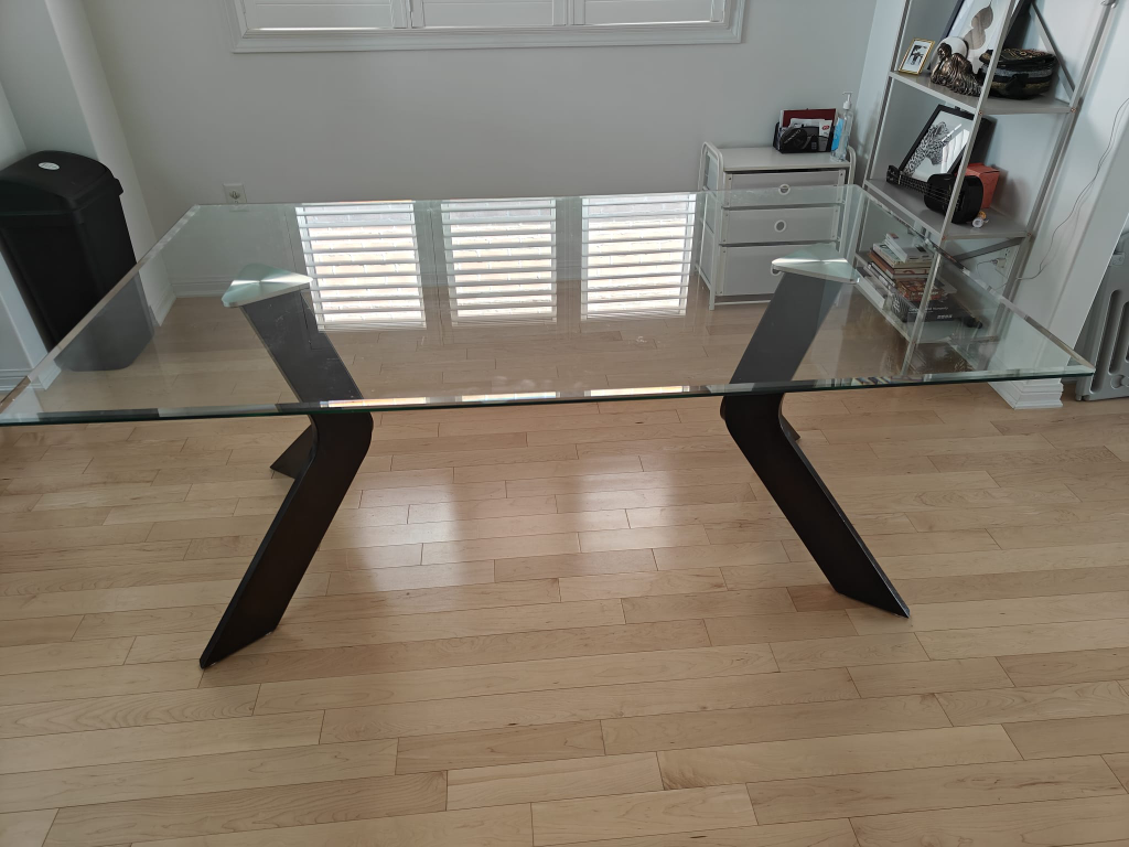 Glass dinning table - photo 4
