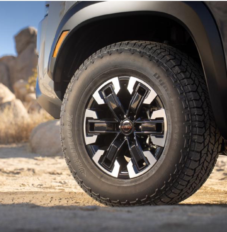 Brand new Frontier Pro-4X rims.