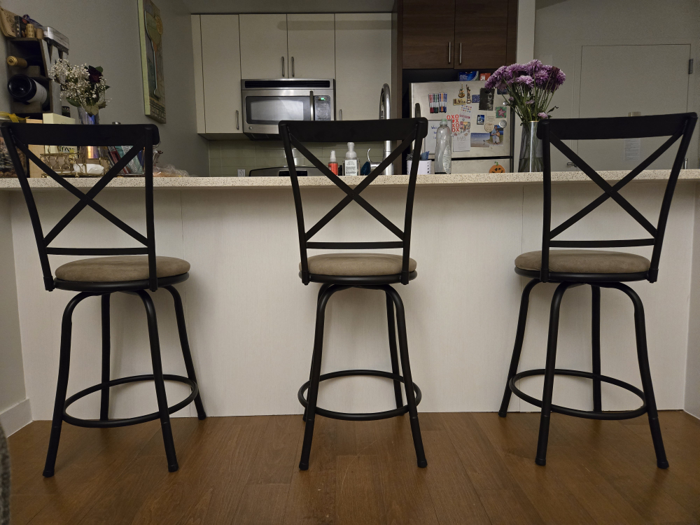 3 barstools for sale