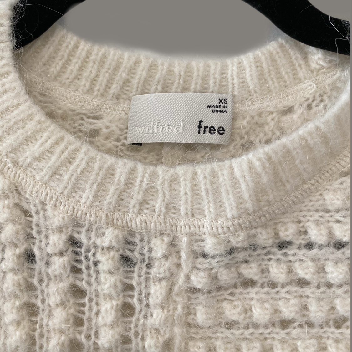 Wilfred Cream Cropper Sweater (XS) image indicator(3)