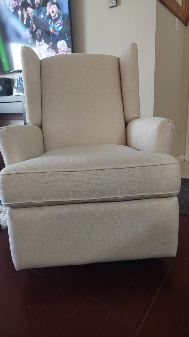 Reclining rocking chair thumbnail