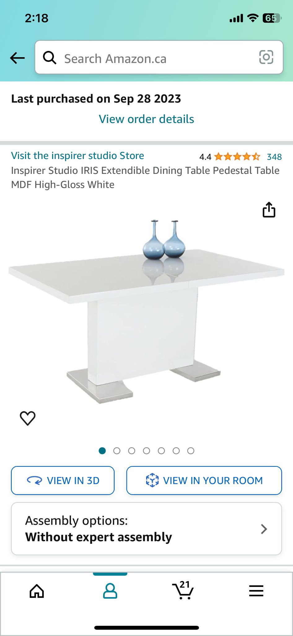 Dining table - photo 4