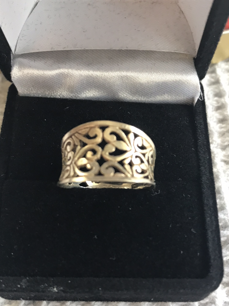 Sterling Silver Lace Ring thumbnail
