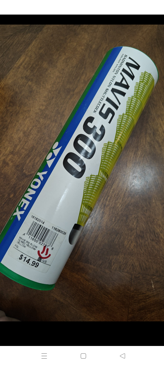 MOVING SALE: YONEX MAVIS 300 shuttlecocks thumbnail
