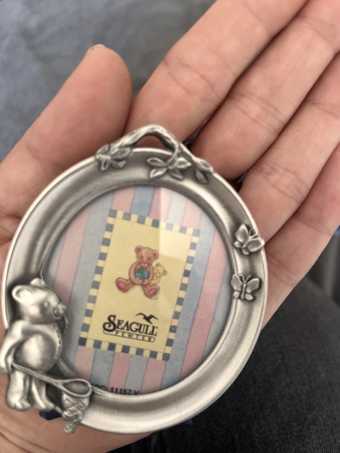 Pewter tiny frame