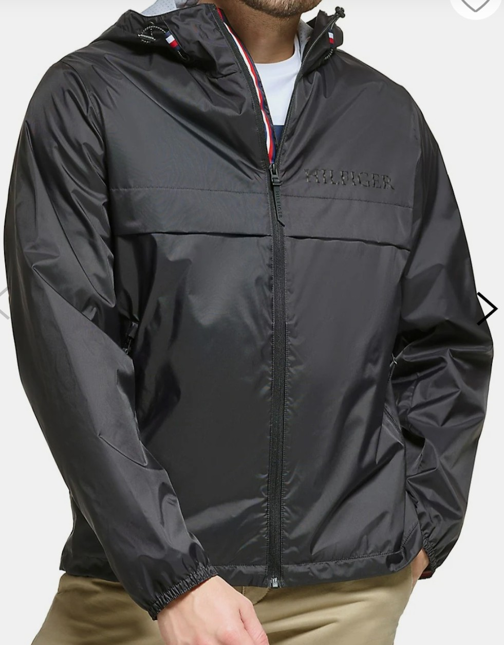 Tommy Hilfiger Hooded Rain Jacket XL Brand New - photo 2