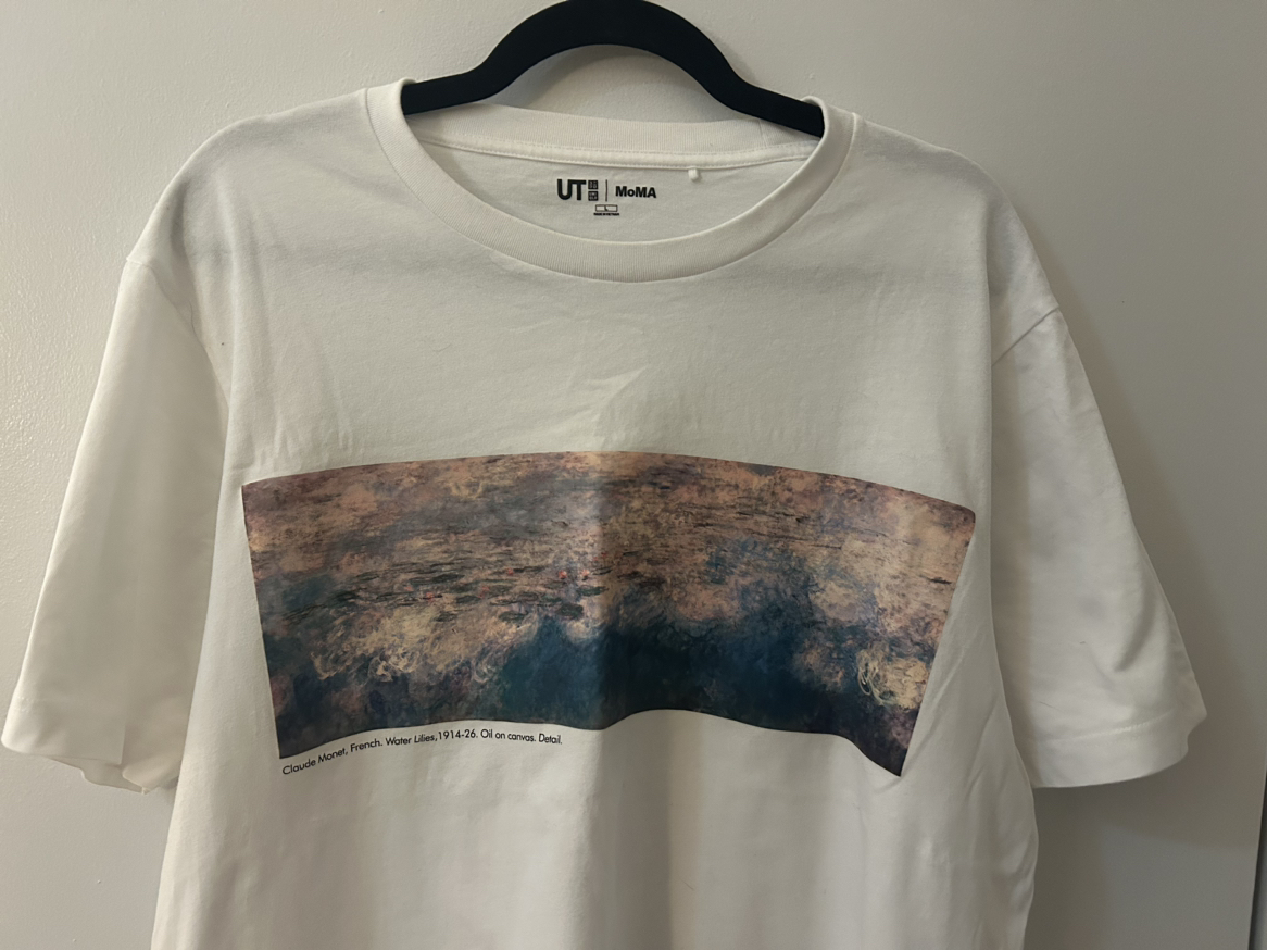 Uniqlo for MoMA Monet shirt