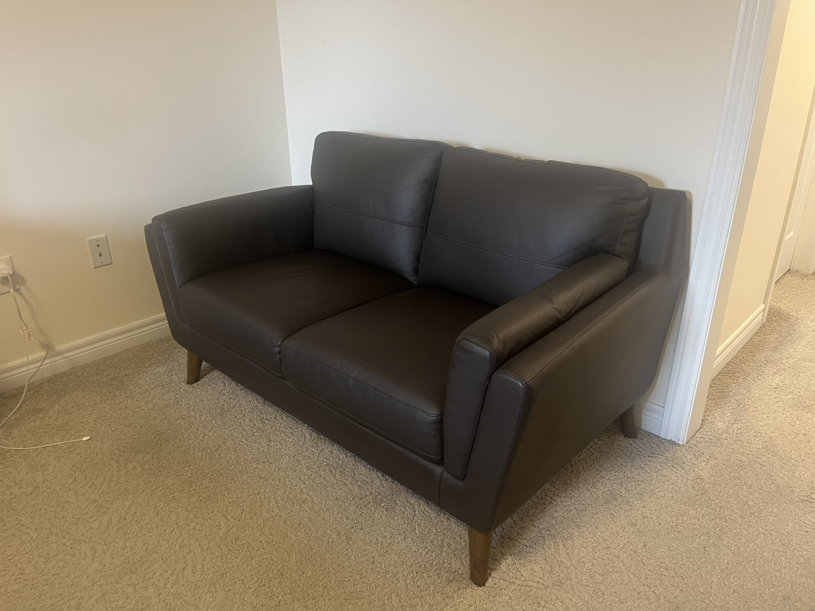 Love seat pure Leather - photo 2