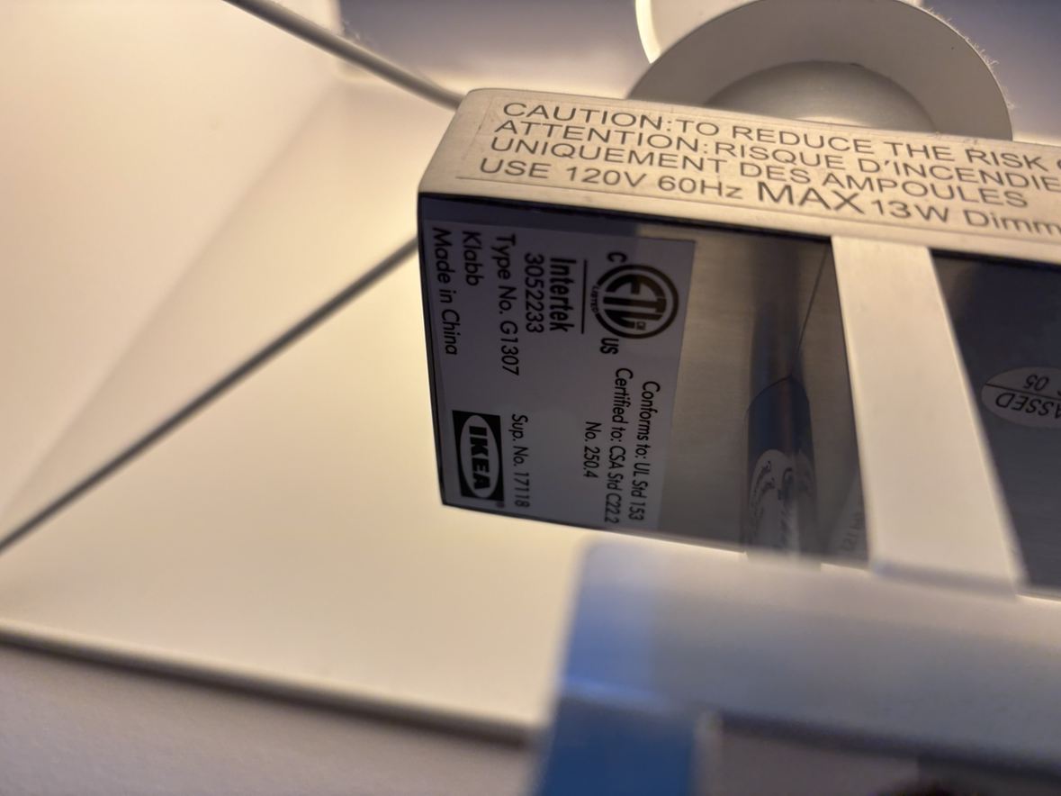 Klabb Ikea room lamp - photo 3