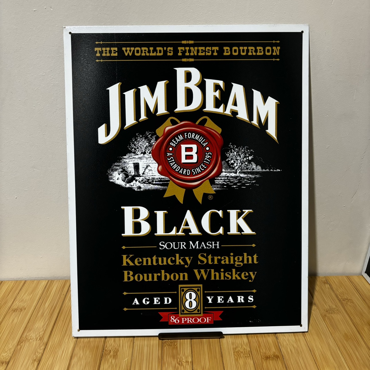 Jim Beam Black Metal Poster thumbnail