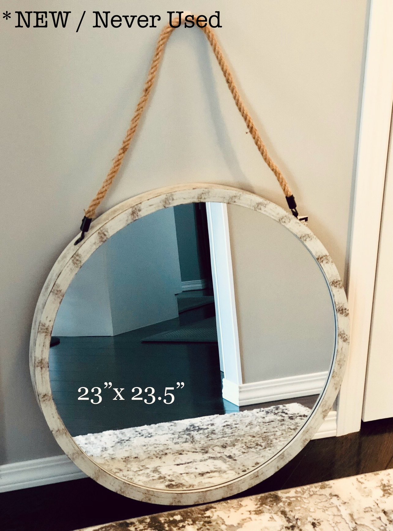*NEW Round Mirror