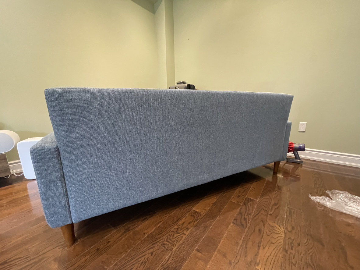 Beautiful sofa in light blue -450 image indicator(5)