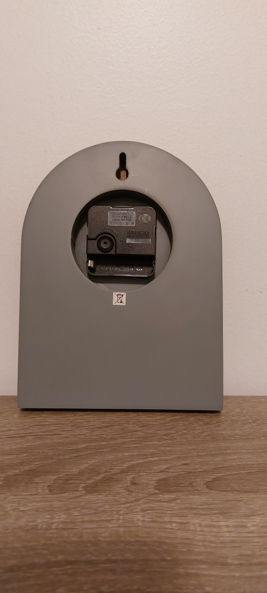 Grey Wall Clock image indicator(2)