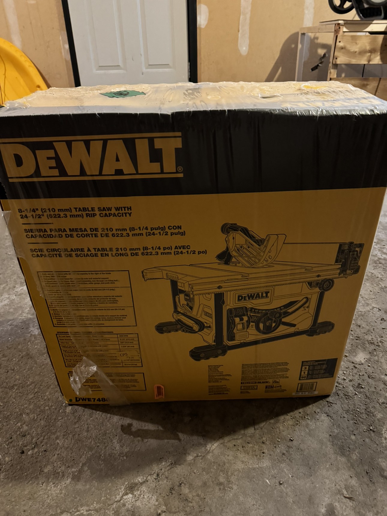Brand new Dewalt Table Saw—8 1/4” - photo 3