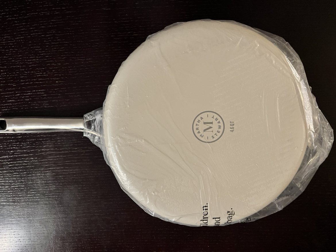Brand new Martha Stewart Nonstick sauté pan with lid - photo 3